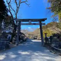 古峯神社の鳥居