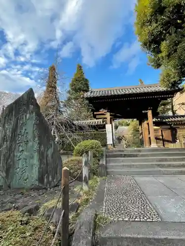 東長谷寺　薬王院の山門・神門