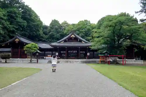 群馬県護国神社の本殿・本堂