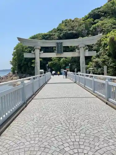 八百富神社の鳥居