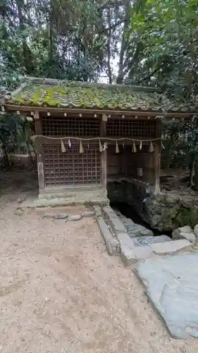 宇治上神社の手水舎
