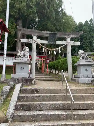 鏑八幡神社の鳥居