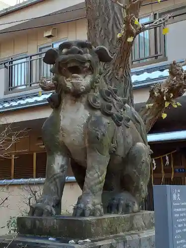 平河天満宮の狛犬