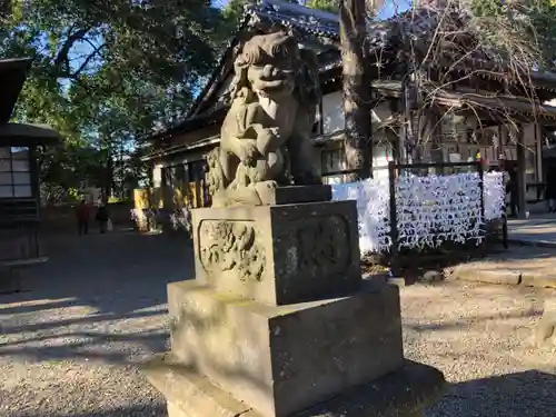 世田谷八幡宮の狛犬