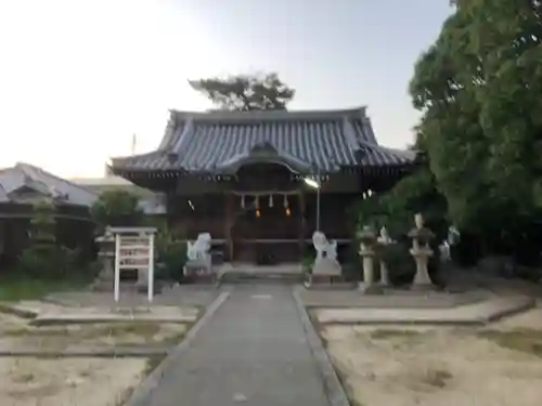 味生神社の本殿・本堂