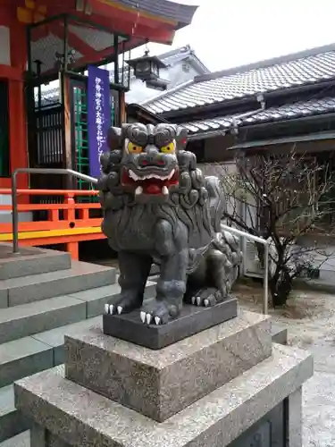 七松八幡神社の狛犬