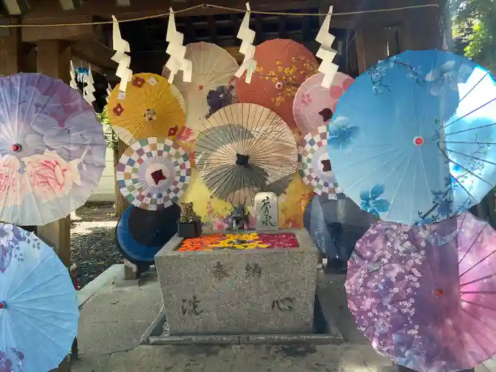 札幌諏訪神社の手水舎