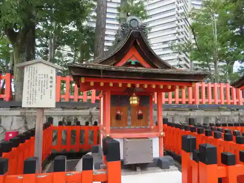 伏見稲荷大社の末社・摂社