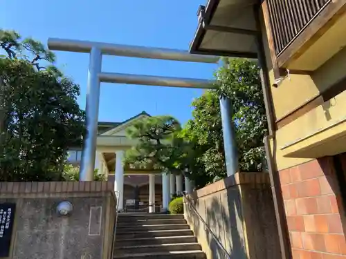 飛行神社の鳥居