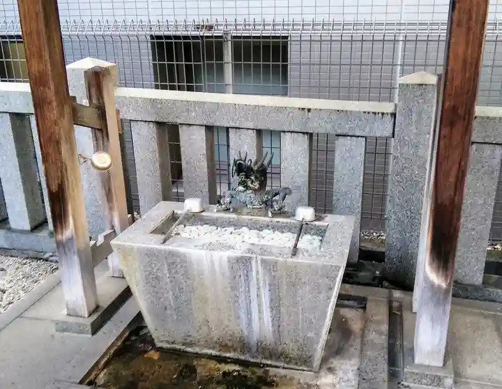 北野神社の手水舎
