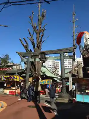 湯島天満宮の鳥居