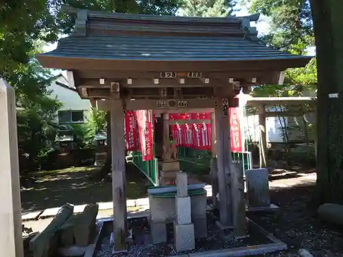 大泉氷川神社の手水