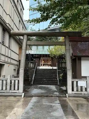  六本木天祖神社の鳥居