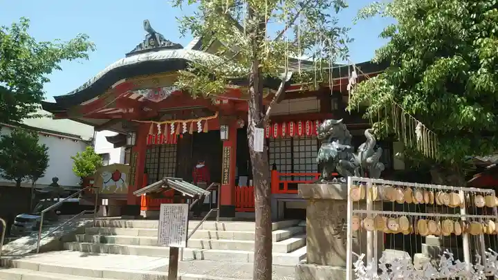 阿倍王子神社の本殿・本堂