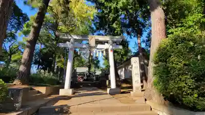 豊玉氷川神社の鳥居