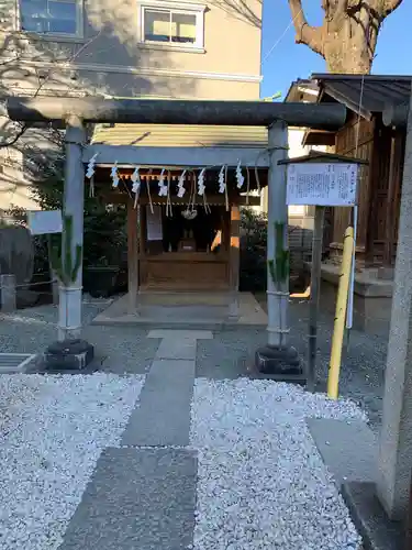 川越熊野神社の鳥居