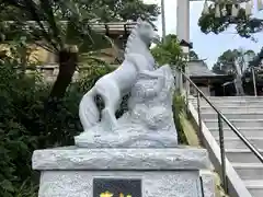 駒宮神社の狛犬