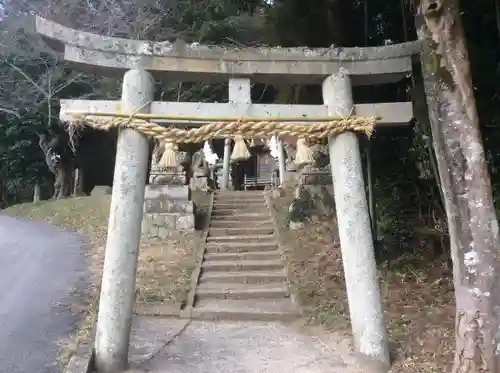 赤猪岩神社の鳥居