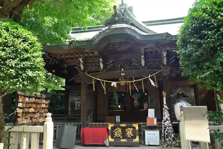 小野照崎神社の本殿・本堂