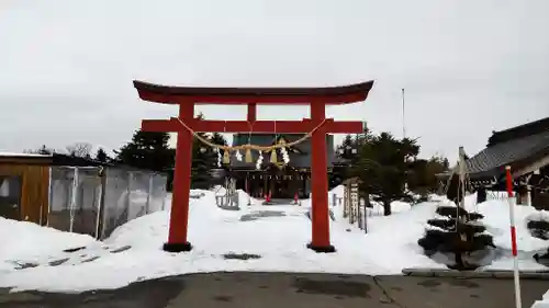 美瑛神社の鳥居