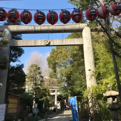 江東天祖神社の鳥居