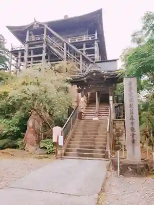 笠森寺の本殿・本堂