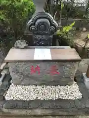 横浜御嶽神社の手水