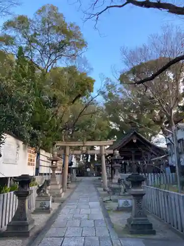 天神ノ森天満宮の鳥居