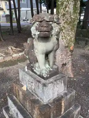 神明社の狛犬
