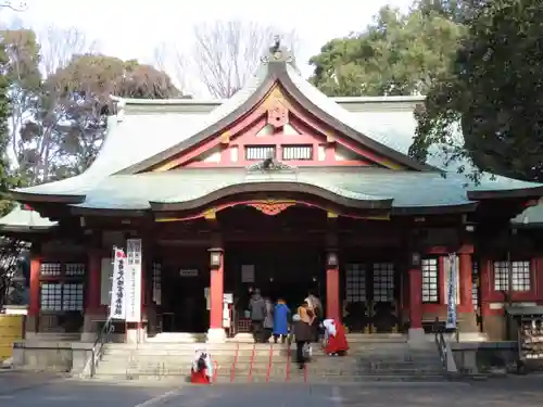 世田谷八幡宮の本殿・本堂