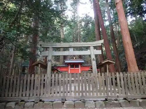 室生龍穴神社の鳥居