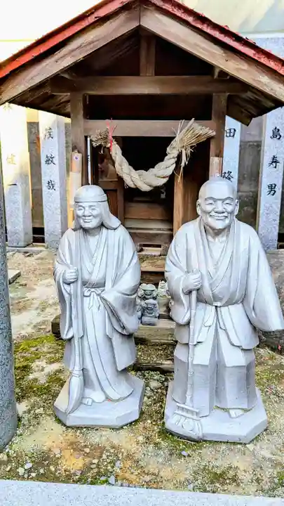 荻窪白山神社の像