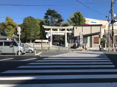 亀有香取神社の鳥居