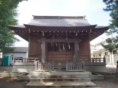 大松氷川神社の本殿・本堂