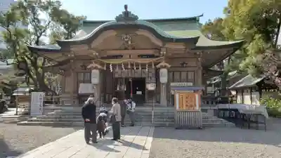 坐摩神社の本殿・本堂