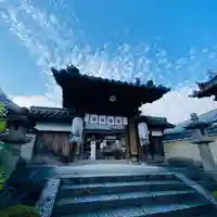 帯解寺の山門・神門