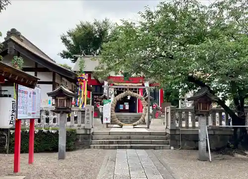 元郷氷川神社の本殿・本堂