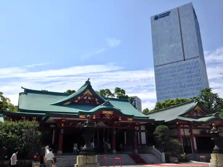 日枝神社の本殿・本堂