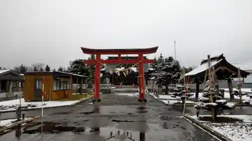 美瑛神社の鳥居