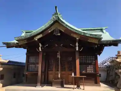 吹揚神社の本殿・本堂