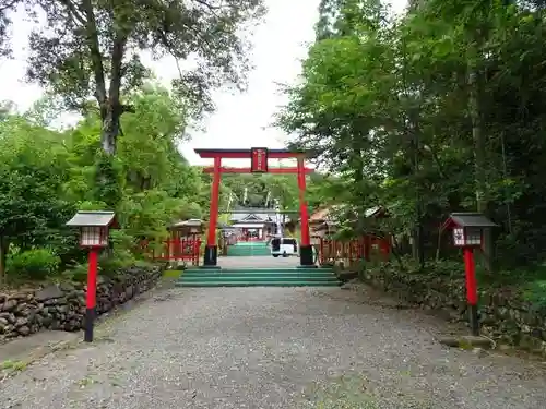 加紫久利神社の鳥居