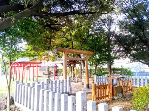 神明社（加福神明社）の鳥居