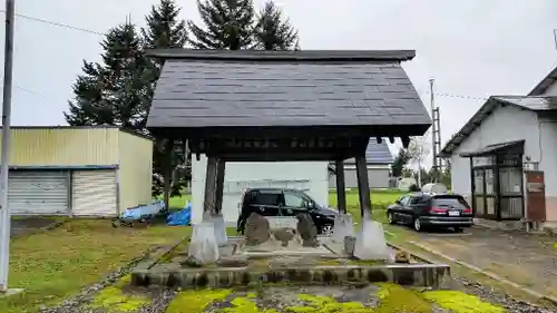 美深神社の手水