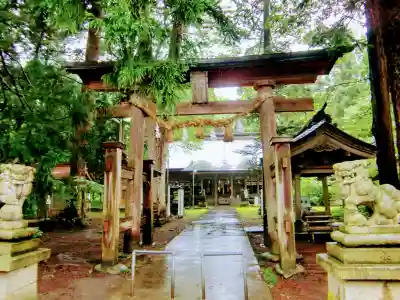 心清水八幡神社の鳥居