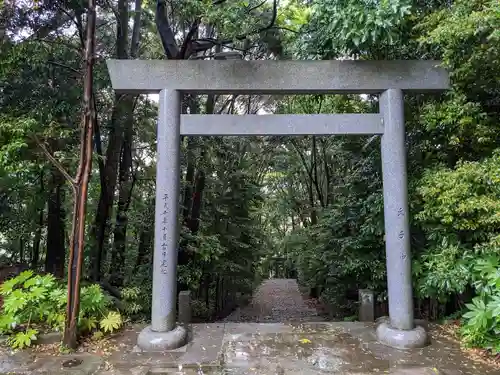 滑石太神宮の鳥居