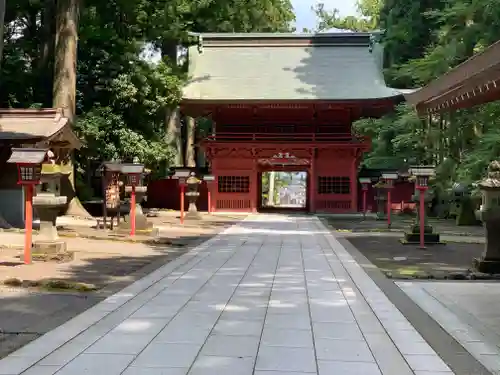 富士山東口本宮 冨士浅間神社の山門・神門