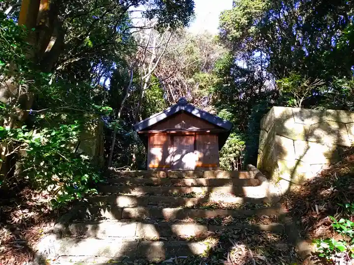 諏訪社の本殿・本堂