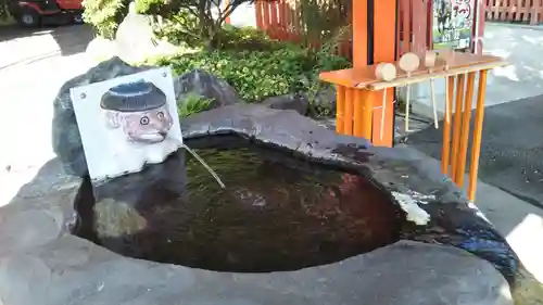 遠野郷八幡宮の手水