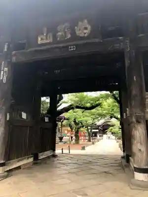 祐天寺の山門・神門
