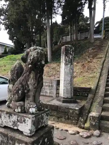 法吉神社の狛犬